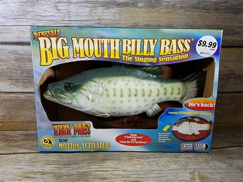 Amazon.com: Big Mouth Billy Bass the Singing Sensation Sings .